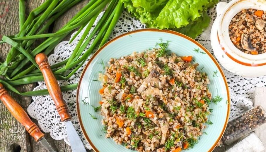 Buckwheat dieta klasikoa