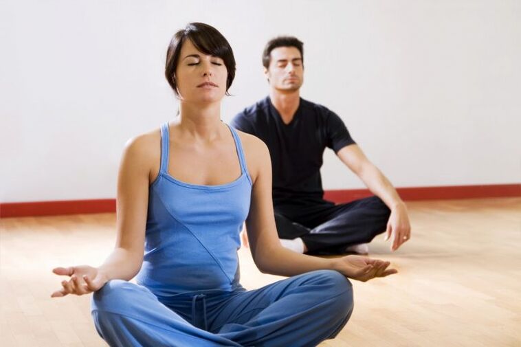 pisua galtzeko yoga